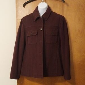 Women's Burgundy Jacket